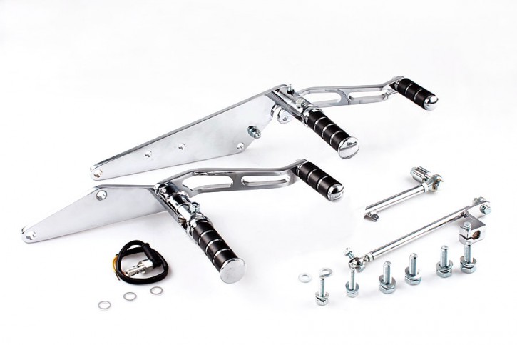 Fußrastenanlage Stahl 130