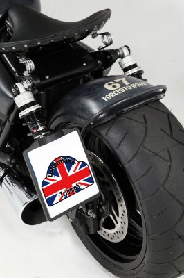 Side License Plate Holder "Alu Inside"